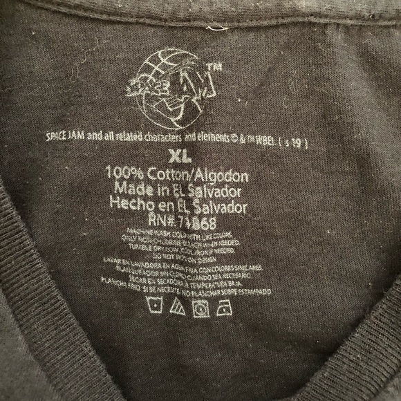 Vtg Authentic Space Jam brand T shirt 🔥🔥 - Picture 3 of 3